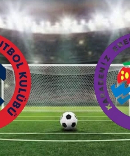 Ereğli Belediyespor derbisinden gol sesi geldi...