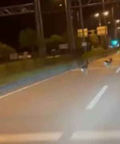 Hastane kavşağındaki karacalar kameraya yansıdı...