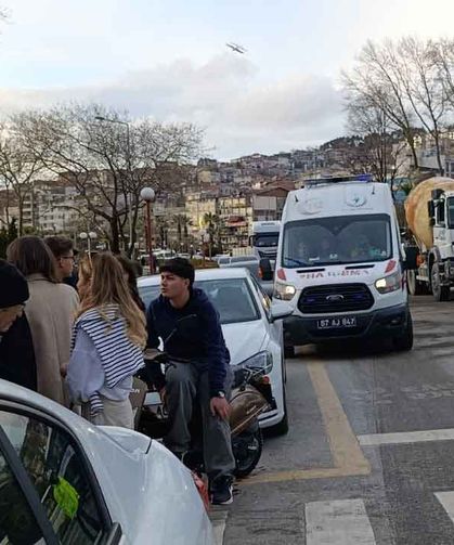 Yola dökülen yağ kazaya neden oldu…