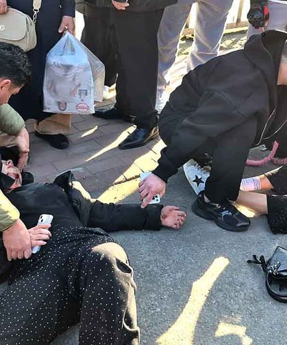 Motosiklet sürücüsü ve yolcusu yaralandı…