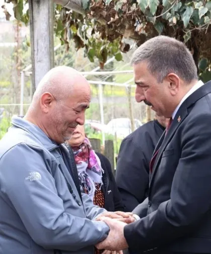 Vali Hacıbektaşoğlu’ndan Karaman ailesine taziye ziyareti