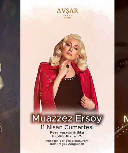 Güçlü ses güçlü yorum… Muazzez Ersoy sahne alacak…
