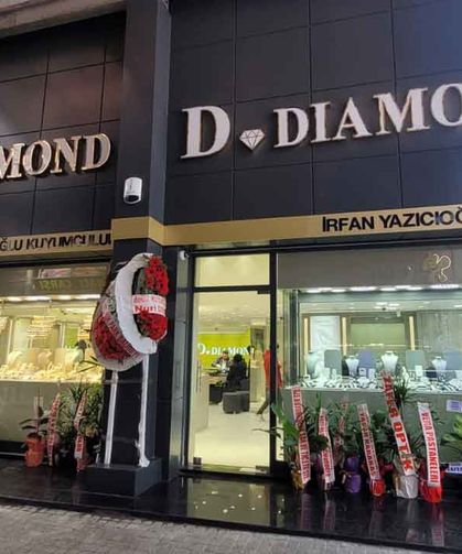 ‘D Diamond İrfan Yazıcıoğlu kuyumculuk’ hizmete açıldı…