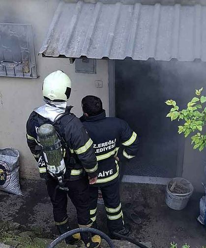 Şofben alev aldı… Anne kızı hastaneye kaldırıldı…