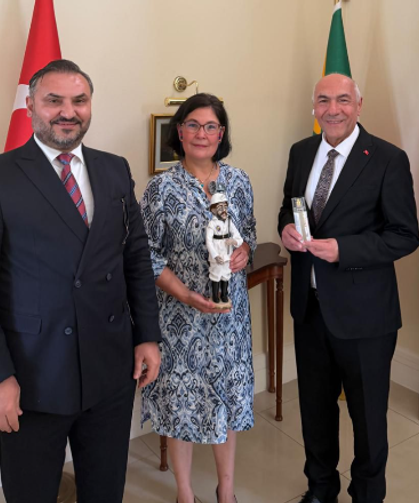 Nejdet Tıskaoğlu’ndan Güney Afrika Büyükelçiliği’ne Ziyaret