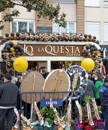 LA Questa Coffee, görkemli bir törenle kapılarını açtı...