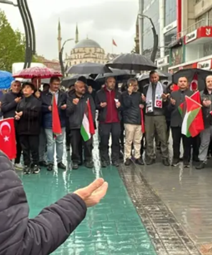 Sumud Filosu’na yapılan saldırı protesto edildi...