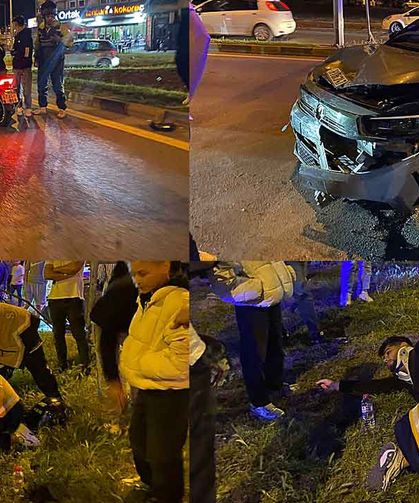Araçlar hurdaya döndü… Kontrolsüz kavşakta çarpıştılar…