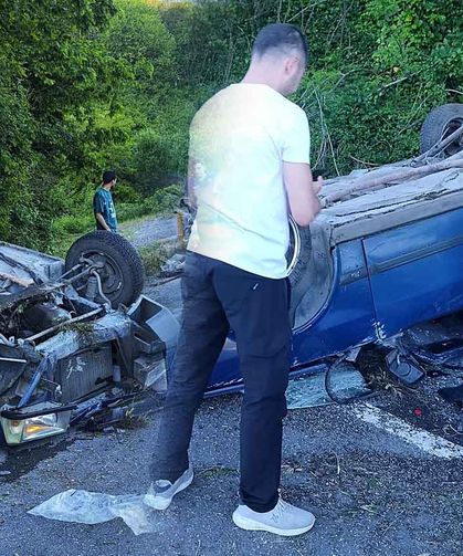 Feci kaza... Takla attı... Çok sayıda yaralı var...