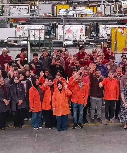 ELCAB Kablo’da bayramlaşma geleneği sürdü