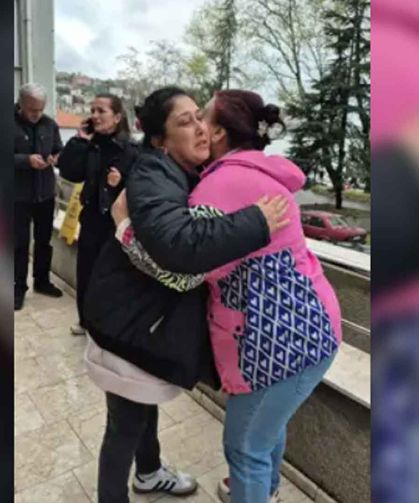 Adliyede verilen cezaya sevindiler…