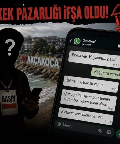 Basın mensubunun ERKEK pazarlığı sosyal medyaya düştü…