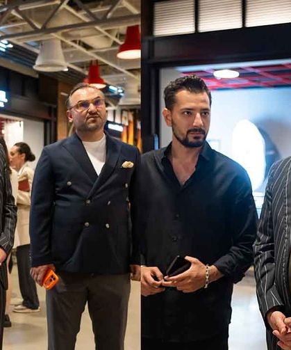Sanat ve iş dünyası sergide bir araya geldi…