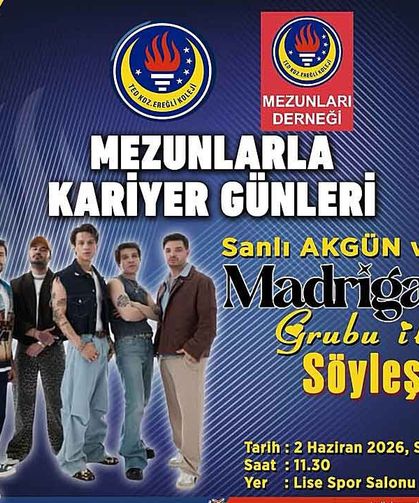 MADRİGAL Ereğli’de sahne alacak...