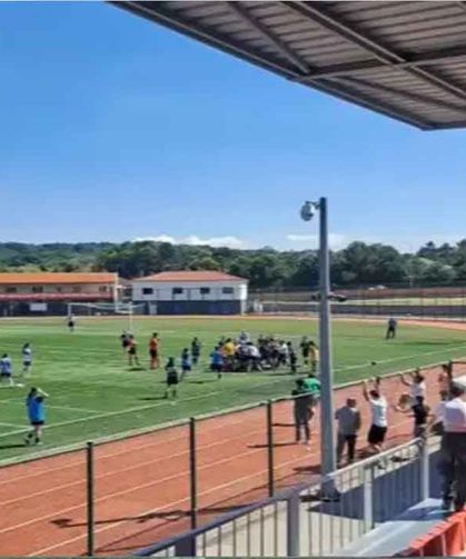 Kadınlar 3'üncü Lig maçında yaşanan kavga...