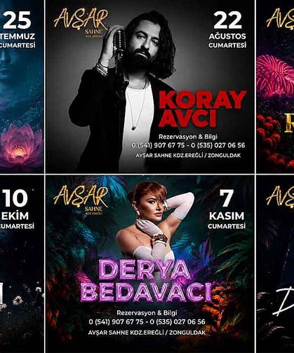 Avşar Sahne’de yıldızlar geçidi devam ediyor…