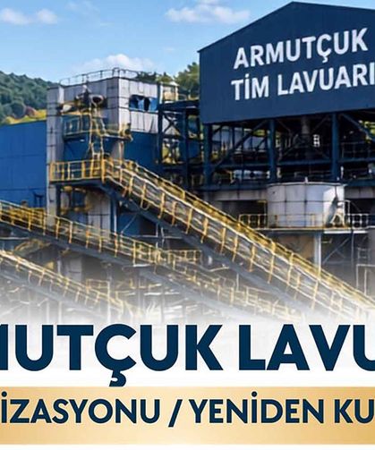 Armutçuk Lavuar İhalesi 21 Eylül’de yapılacak…
