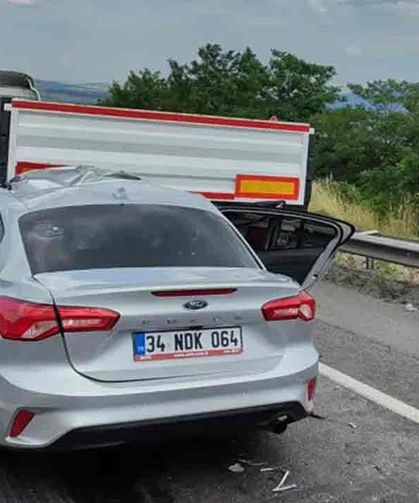 Feci kaza… 1 ölü, 6'sı çocuk 8 yaralı…