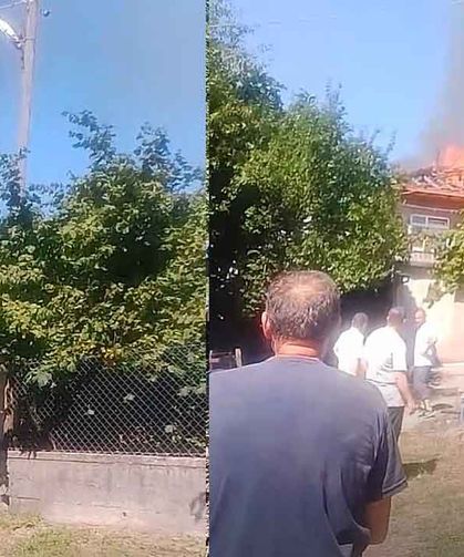 Bir anda alevlere teslim oldu… Tamamen yandı…