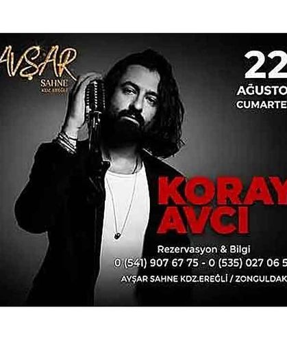 Bu konser kaçmaz… Avşar sahnede buluşalım…