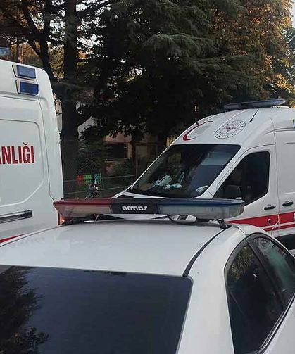 Polis ve sağlık ekiplerine zor anlar yaşattı…