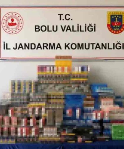 Binlerce paket kaçak sigara ele geçirildi