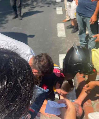 Yaşlı adama kamyonet çarptı…Durumu ağır…