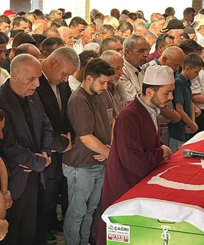 Maden şehidi Kahveci dualarla uğurlandı