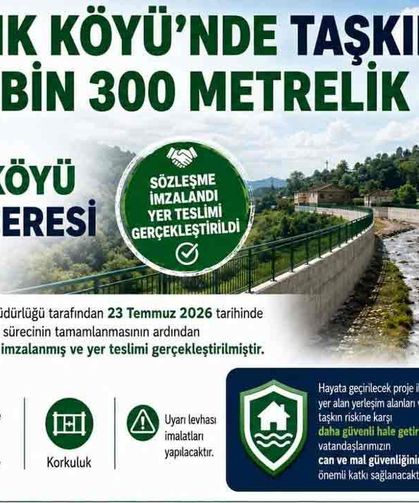 Pınarcık Köyü’ne büyük yatırım…
