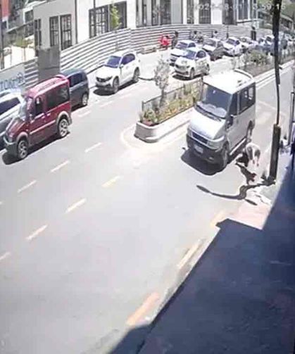 Yaya yaralandı… Kaza anı kameralara yansıdı…