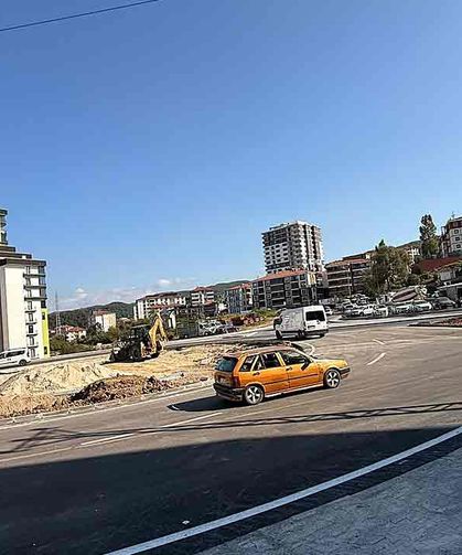 Çalışma tamamlandı… Kavşak açıldı…