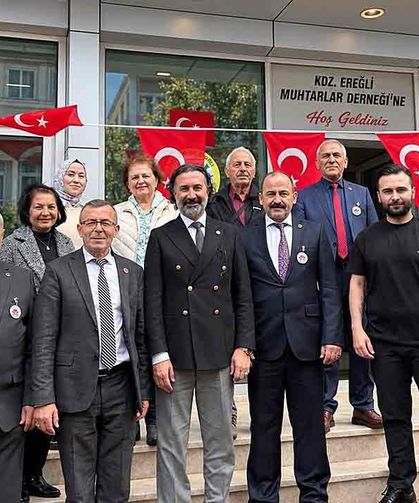 Yeni Parti'den Muhtarlar Derneği'ne ziyaret...