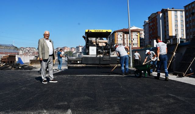 Kdz. Ereğli Belediyesi 40 bin ton asfalt döktü