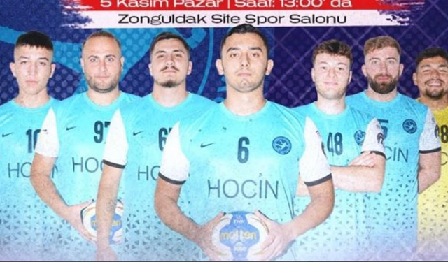 Elcab Kablo Zonguldak Erkek Hentbol'u Amasya'yı ağırlayacak