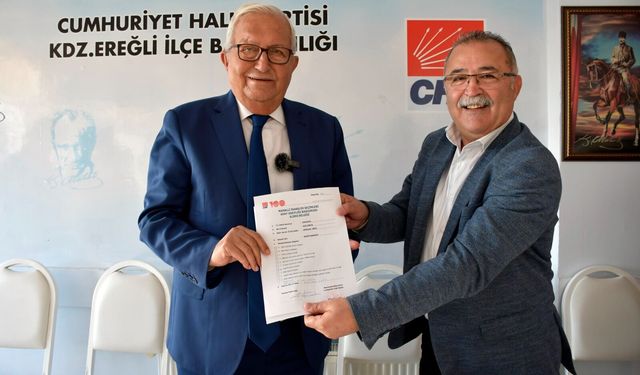 Başkan Posbıyık CHP'den adaylık başvurusunu yaptı