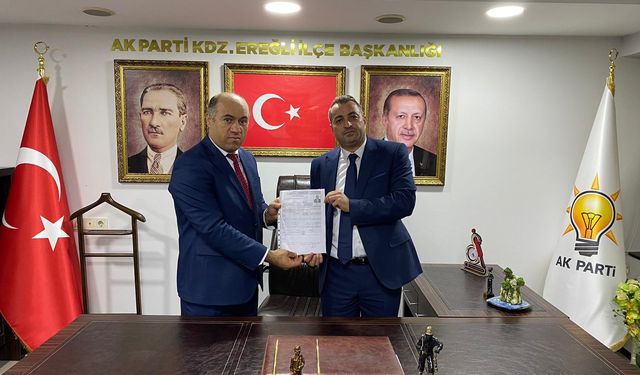 Sinan Durdu adaylık başvurusunu yaptı