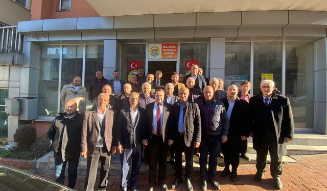 Aday adayı Emrah Karaarslan ziyaretlerde bulundu