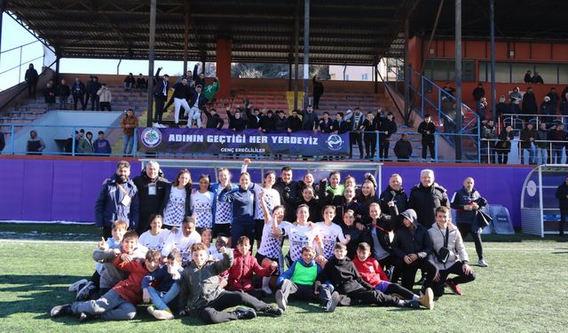 Altın kızlar Trabzonspor’ u tek golle yıktı 