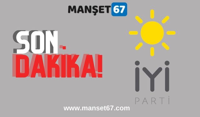 İYİ Parti’den bir istifa daha...