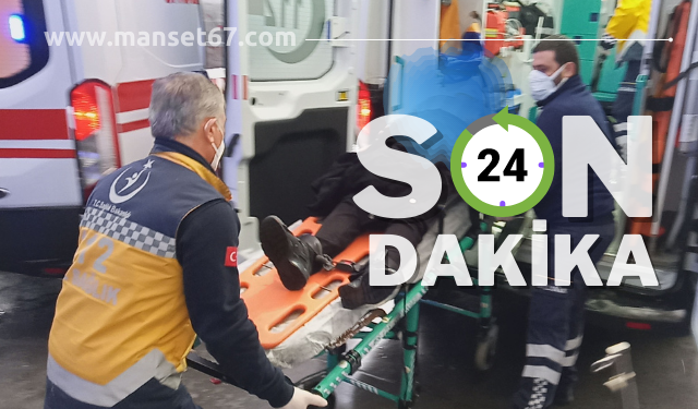 Bisikleti ile tur atıyordu... Hastanelik oldu...