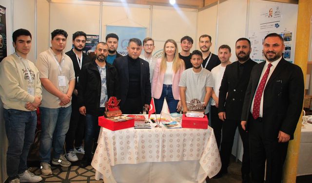 MHP İl Başkanı Mustafa Öztürk  2.Genel Ticaret fuarında