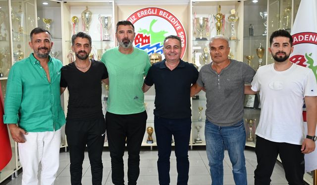 Kdz.Ereğli Belediyespor imza töreni düzenledi...