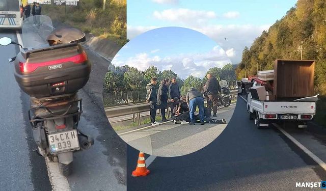 Aynı istikamette çarpıştılar…1 yaralı…
