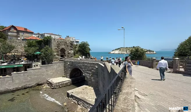 Bayram tatilinde turistler akın etti...