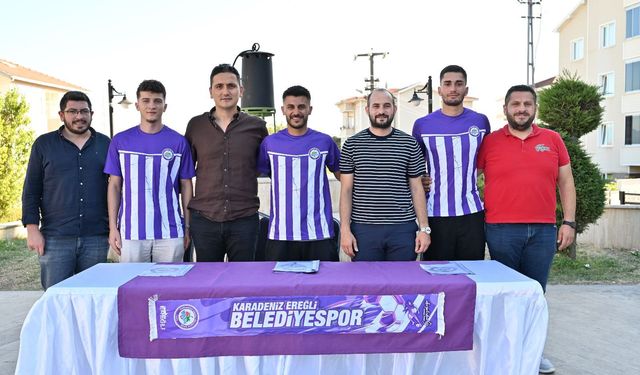Kdz. Ereğli Belediyespor’dan üç yeni transfer...
