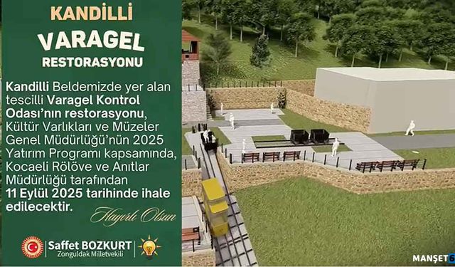 Bozkurt’tan Kandilli’ye büyük müjde…
