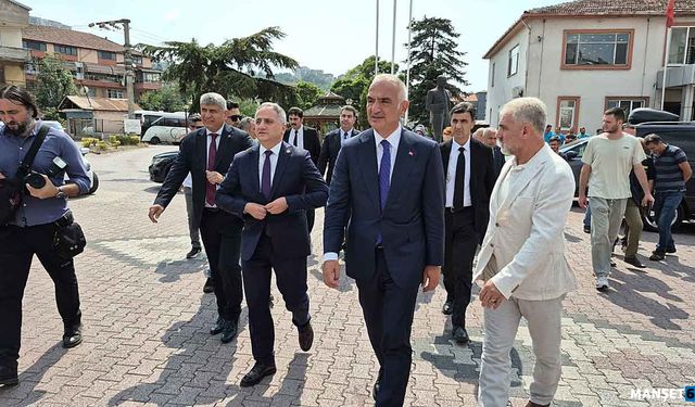 Bakan Ersoy, Gülüç belediyesini ziyaret etti…