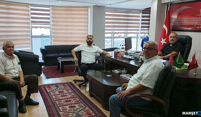 Özkan Üstün’den Zafer Yalman’a ziyaret