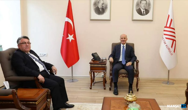 Rektör  Özölçer’den YÖK Başkanı Erol Özvar’a ziyaret...