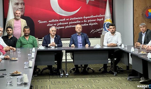 AK Parti Heyetinden Kdz. Ereğli TSO’ya ziyaret...